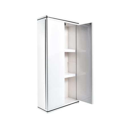 PLASTIC STORAGE CABINET QUEEN CLICK WHITE