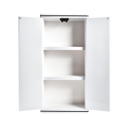 PLASTIC STORAGE CABINET QUEEN CLICK WHITE