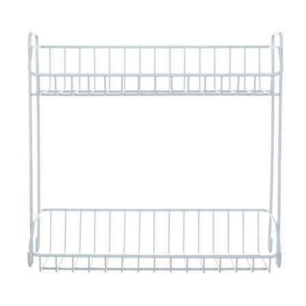 MOYA BATHROOM RACK SHELF 2TIER 7032E WHITE