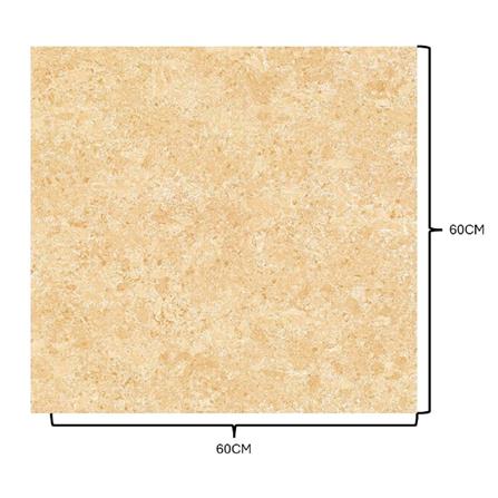 FOSHAN WANTA FLOORTILE 60X60 TULIPS DESERT TAN 1.44M2