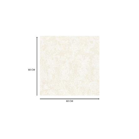 FOSHAN WANTA FLOORTILE 60X60 TULIPS WHITE 1.44M2