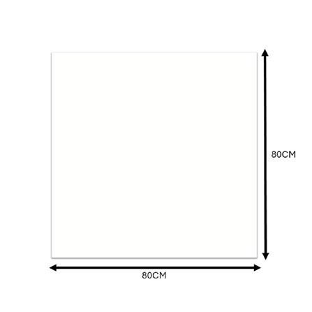 TARA FLOORTILE 80X80CM SUPER WHITE 1.92M2