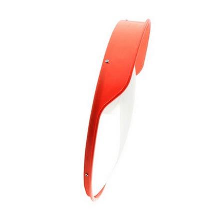 CONVEX TRAFFIC MIRROR WITH BRIM RIGHT 24" ORANGE