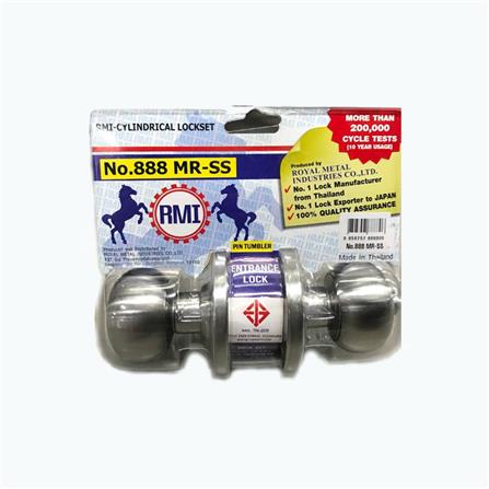 HOS RMI BATHROOM KNOB 889MRF-SS CYLINDER