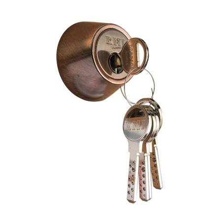 RMI SINGLE DEADBOLT DB-98 AC-DIMPLE