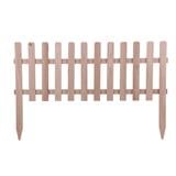 RUBBERWOOD FENCE U-01 XL W110XH70CM  BROWN