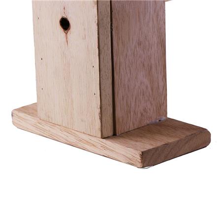 RUBBERWOOD FENCE SPRING O-01 NET W80XH45CM BROWN