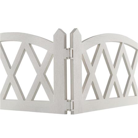 PLASTIC FENCE SPRING HT-806 WHITE