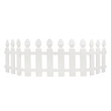 PLASTIC FENCE SPRING HT-702 WHITE W50XH55CM WHITE 4PCS