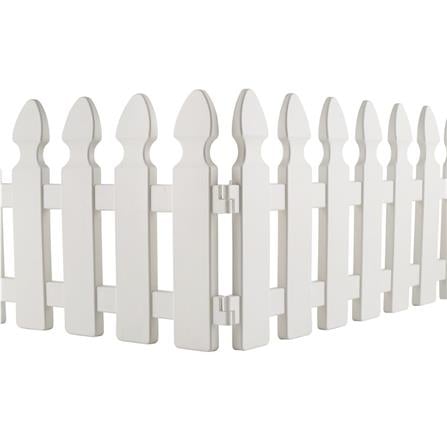 PLASTIC FENCE SPRING HT-704 WHITE 4EA