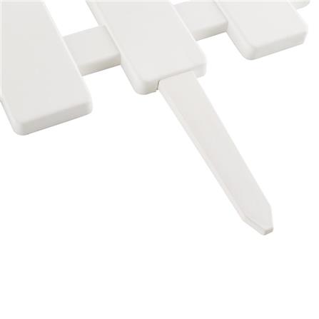 PLASTIC FENCE SPRING HT-704 WHITE 4EA