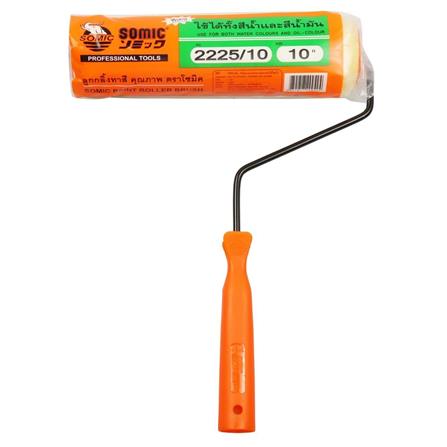 PAINT ROLLER WITH ACRYLIC HANDLE SOMIC 10IN
