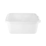 SQUARE BASIN PLIM 29cm WHITE