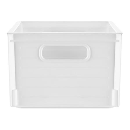 STACKABLE STORAGE BOX STACKO UT-21 S 28X19.5X13.3CM WHITE