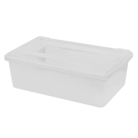 BOX WITH LID UNI-WARE 4893 32.5X46X16CM WHITE