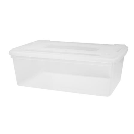 BOX WITH LID UNI-WARE 4893 32.5X46X16CM WHITE