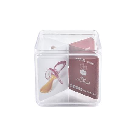 STACKABLE STORAGE BOX BOXBOX BB01011 7X9X9.5CM CLEAR