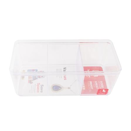 3-COMPARTMENT BOX BOXBOX BB01033 9X21X8.8CM CLEAR