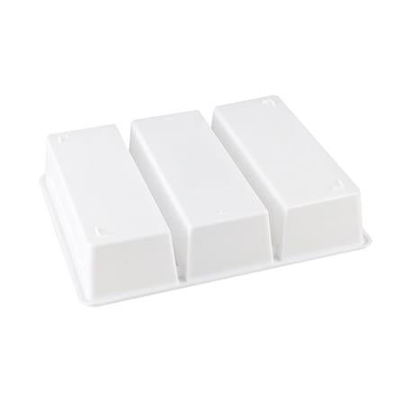 3 COMPARTMENT BOX STACKO TLR-103 29X23.8X6.3CM WHITE