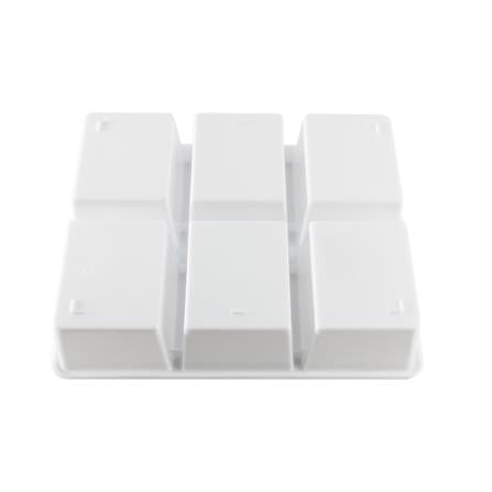 6 COMPARTMENT BOX STACKO TLR-106 29X23.8X6.3CM WHITE