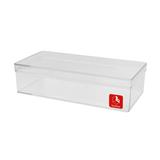 1 COMPARTMENT BOX BOXBOX 637L 10X21X6CM WHITE