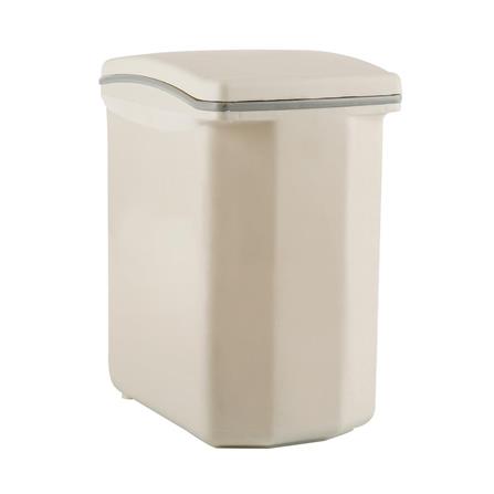 RECTANGULAR PEDAL BIN PN PN6002 18.5L WHITE/GREY