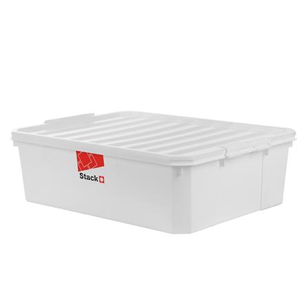 HOMEPRO STACKO CONTAINER FAMILY W44XD58XH18 CM WHITE