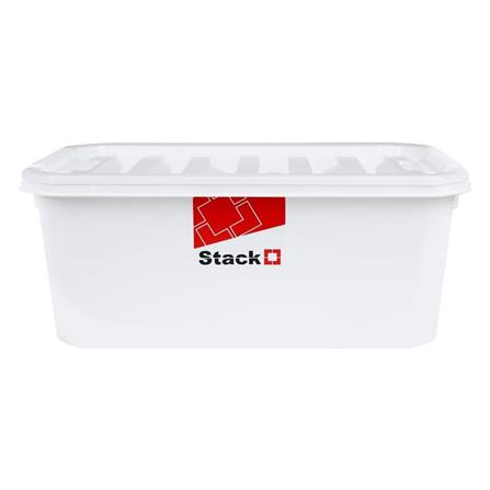 STORAGE BOX STACKO FAMILI 16.5L WHITE