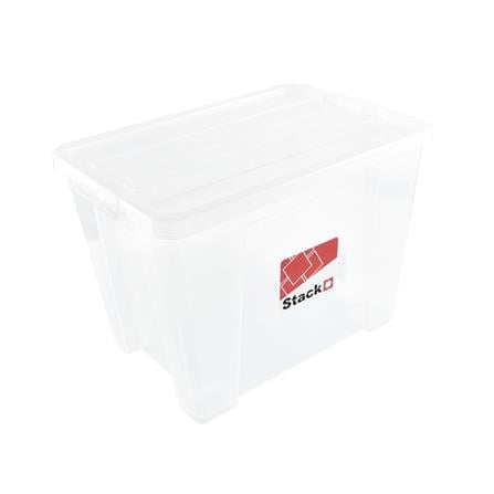 STORAGE BOX STACKO 6652 24L CLEAR
