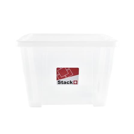 STORAGE BOX STACKO 6652 24L CLEAR
