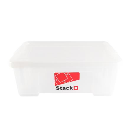 STORAGE BOX STACKO 6651 10L CLEAR