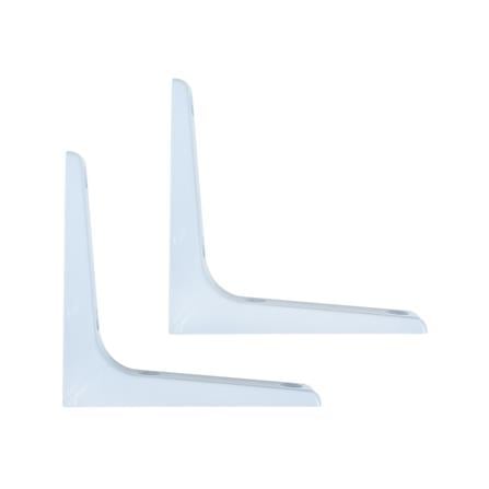 PLASTIC BRACKET STACKO 17.5X17.5CM GREY