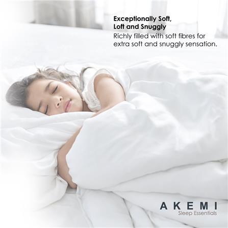 AKEMI SLEEP ESSENTIALS LOFTY MICROFIL QUILT KING SIZE