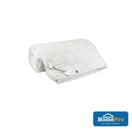JEAN PERRY ELASTIC MATTRESS PROTECTOR SUPER SINGLE SIZE WHITE
