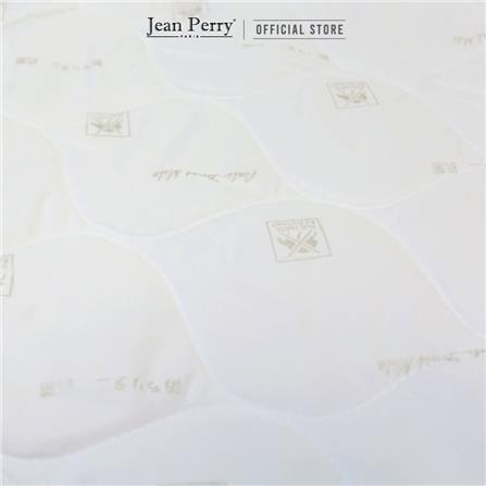 JEAN PERRY ELASTIC MATTRESS PROTECTOR SUPER SINGLE SIZE WHITE