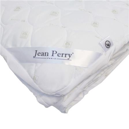 JEAN PERRY FITTED MATTRESS PROTECTOR QUEEN SIZE WHITE