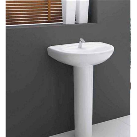 CLAYTAN FULL PEDESTAL LEG  BP 1754M WHITE