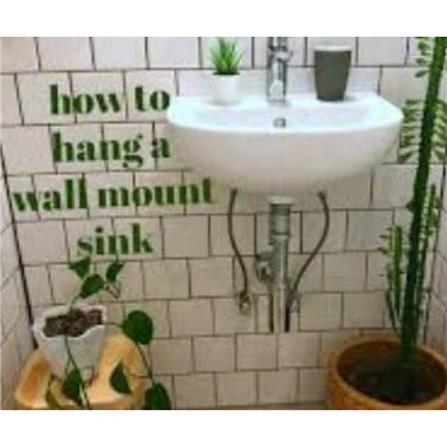 CLAYTAN WASHBASIN WALL HUNG CB1011H WHITE