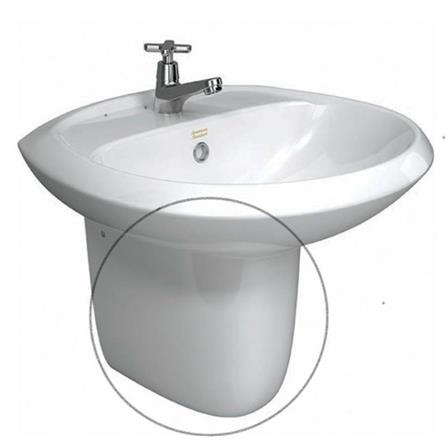 CLAYTAN SEMI PEDESTAL SR1711 WHITE