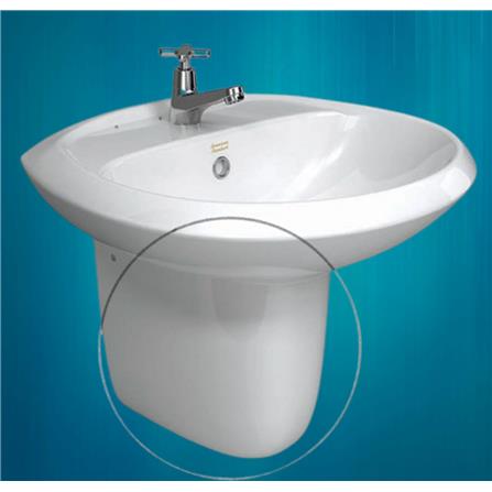 CLAYTAN SEMI PEDESTAL SR1711 WHITE