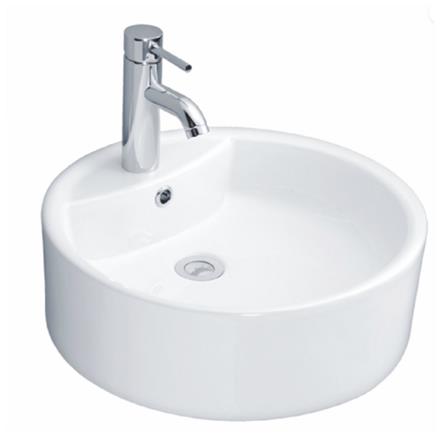 CLAYTAN ABV COUNTER WASHBASIN CB1507ACR WHITE