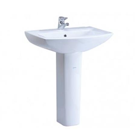 SERICITE WASHBASIN WALL HUNG SAMARIUM WB2025 WHITE