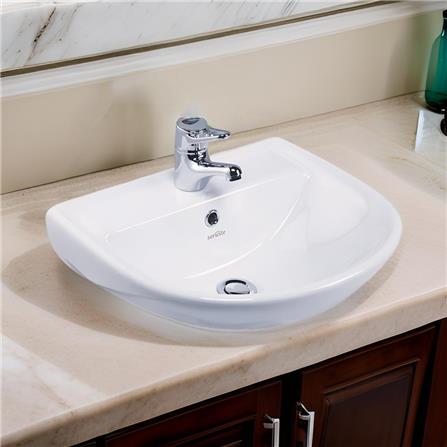 SERICITE TITANITE WASHBASIN WALL HUNG WB2023 WHITE