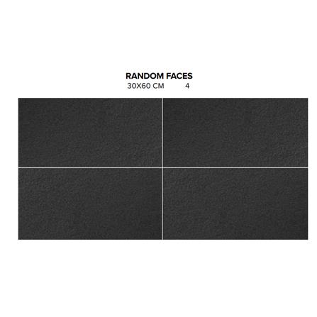 GUOCERA FLOORTILE 30X60 SIDEWALK CHARCOAL 1.44M2