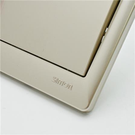 10A 1 GANG 2 WAY SWITCH SIMON 51012B CC CHAMPAGNE