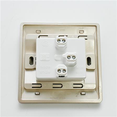 10A 1 GANG 2 WAY SWITCH SIMON 51012B CC CHAMPAGNE