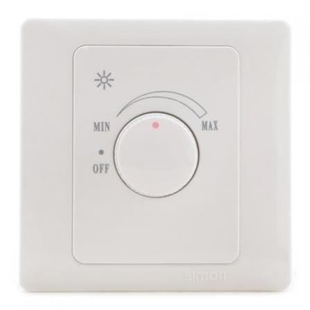 SIMON 500W ROTARY DIMMER 45E101 CN45E101-CHAMPAGNE WALNUT