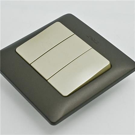 16A 3 GANG 1 WAY SWITCH K273-PSST T&J