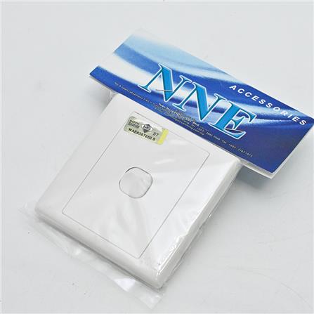 SWITCH 10A 1GANG 1WAY NNE 2011/601 WHITE