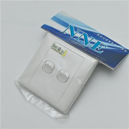 10A 2 GANG 1 WAY SWITCH 2021/602 NNE